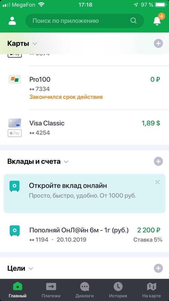 Основные